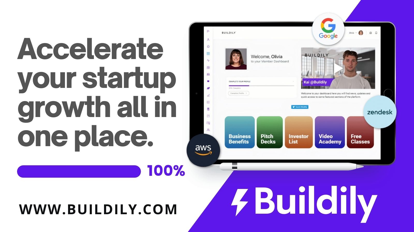 Startup Rocket By Buildily Image